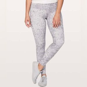 Lululemon Wunder Under Low Rise Leggings - Heathered Black 28”